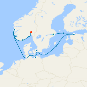 Northern Europe from Stockholm with Stay