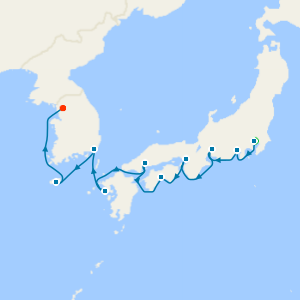 Japan & South Korea to Seoul with Three Night Tokyo Stay and Mount Fuji Tour