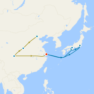 11 Night Great Wall, Terracotta Warriors, Giant Pandas, Yangtze River Cruise and Shanghai Tour with Cruise to Osaka and Tokyo
