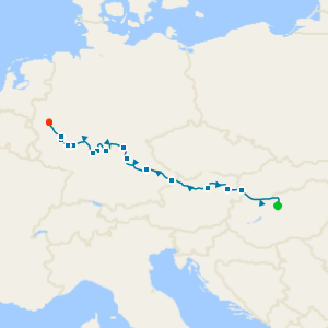 The Heart of Europe River Cruise from Budapest to Cologne