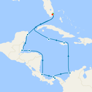 Cadence Of The Canal Caribbean Fly Cruise with Two Night Miami Beach Stay