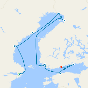 Jewels Of Scandinavia to Helsinki with Two Night Stockholm City Stay