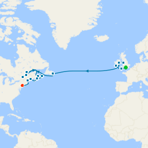 Harvest Crossing from Southampton with Two Night New York City Stay