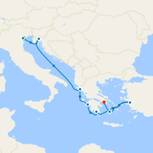 Ode To The Aegean to Piraeus with Two Night Venice Island Stay 