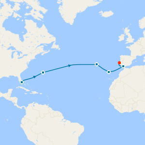 Rite of Spring Atlantic Crossing with Two Night Miami Beach Stay
