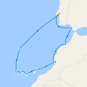 Cruising the Canary Islands with Two Night Lisbon City Stay