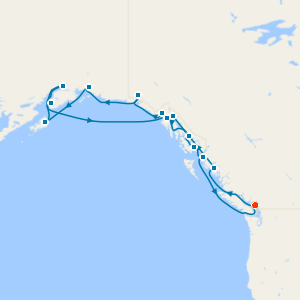 Great Bear Rainforest & Alaska Explorer from Vancouver with 2 night pre cruise stay