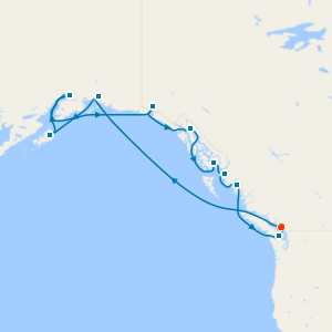 Great Bear Rainforest & Alaska Explorer from Vancouver with 2 night pre cruise stay
