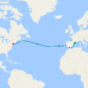 Grand Atlantic Ballad from Barcelona to New York