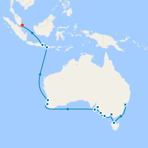 Australia and Bali Discovery from Sydney to Singapore with Stay