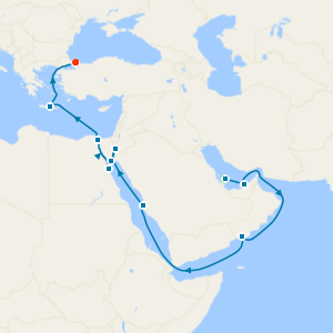 Crossroads of History from Doha to Istanbul with Stays