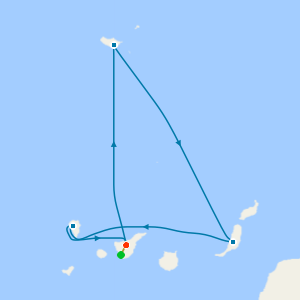 Spain, Portugal & Canary Islands from Tenerife with a 2 night pre cruise stay