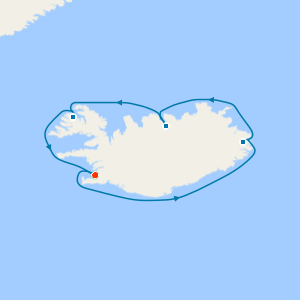 Iceland Intensive from Reykjavik with a 2 night pre-cruise stay