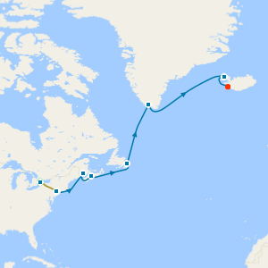 Niagara Falls,Greenland & Iceland from New York with Stays