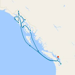 Alaska Dawes Glacier from Seattle with a 2 night pre cruise stay