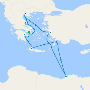 Greek Isles & Egypt from Athens