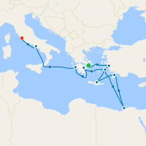 Greek Isles & Egypt from Athens