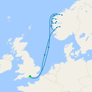 Mountains, Waterfalls & Fjords of Norway from Portsmouth