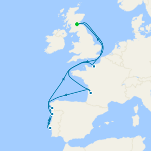 Coastal Charms of France, Spain & Portugal from Rosyth