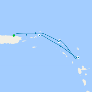 Tropical Island Getaway - San Juan R/trip