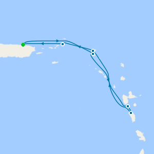 Festive Caribbean Sunshine - San Juan R/trip