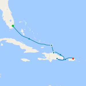 Tropical Horizon from Miami to San Juan