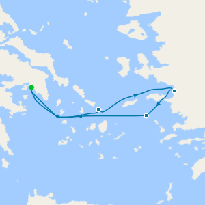 Aegean Escapes - Athens (Piraeus) R/trip