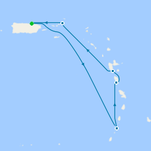 Caribbean Island Explorer - San Juan R/trip