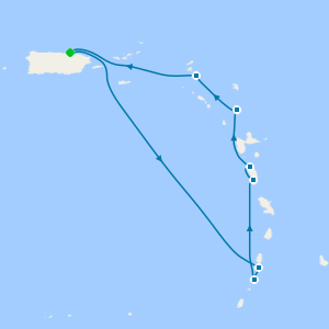 Festive Caribbean Getaway - San Juan R/trip