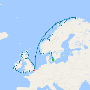 Norway, Celtic Shores & Scottish Isles from Copenhagen - Fly Cruise