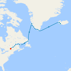 Iceland, Greenland & Canada Fall Foliage with Two Night Reykjavik City Stay 
