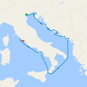 Italy & Croatia from Venice