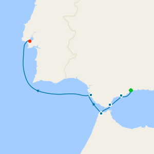 Iberian Coastal Delights from Málaga to Lisbon