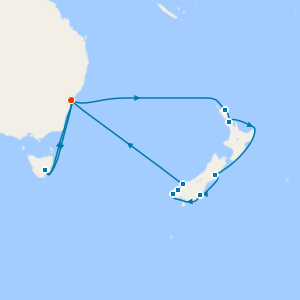 Sydney Stay, Hunter Valley Vineyards, Tasmania and Fjords of New Zealand