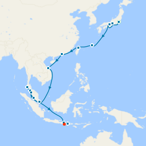 Tokyo Stay, Mt. Fuji, Japan, Hong Kong and South East Asia to Bali