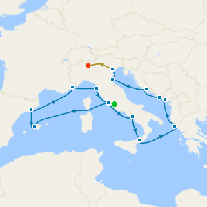 Greece & Croatia with Rome, Venice and Lake Como Stays