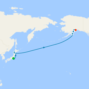 North Pacific Crossing from Tokyo to Whittier
