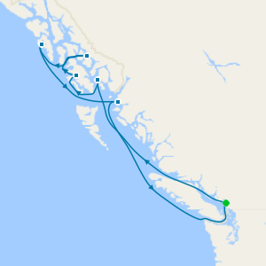 Inside Passage Explorer - Vancouver R/trip