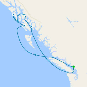 Inside Passage - Vancouver R/trip