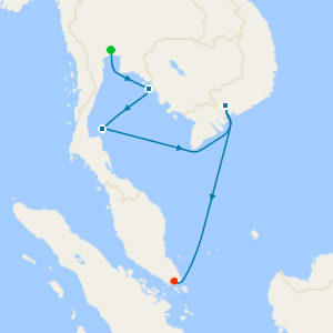 Southeast Asian Odyssey from Bangkok (Laem Chabang) to Singapore