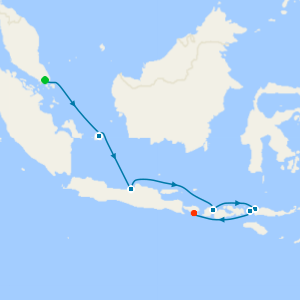 Tropical Escape from Singapore to Bali