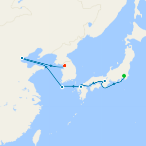 Japan and South Korea Discovery from Tokyo to Seoul (Incheon)