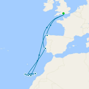 Christmas & New Year Canary Islands, Portugal & Spain from Southampton