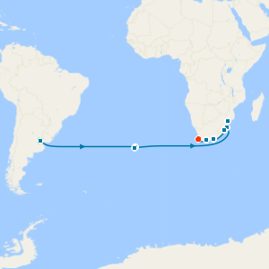 South Atlantic Isles & Southern African Gems with Buenos Aires and Cape Town Stays