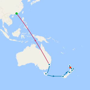 Hong Kong Highlights, Sydney Shores and New Zealand 