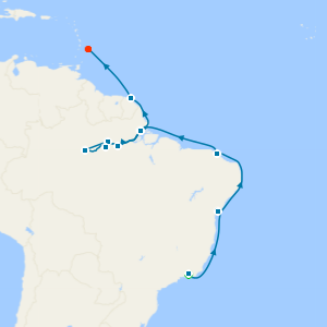 The Amazon River with Three Night Rio de Janeiro City Stay 