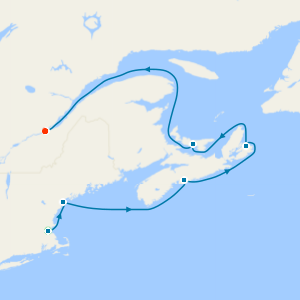 Canada, New England & New France with Boston and Quebec Stays