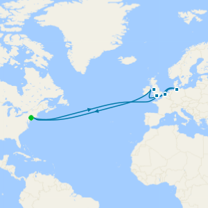 Sail Queen Mary 2's 500th Transatlantic Crossing: Roundtrip from New York