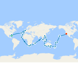 Miami to Los Angeles