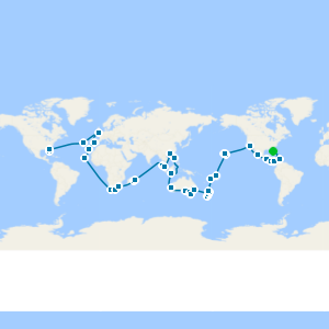 Full World Voyage from Miami